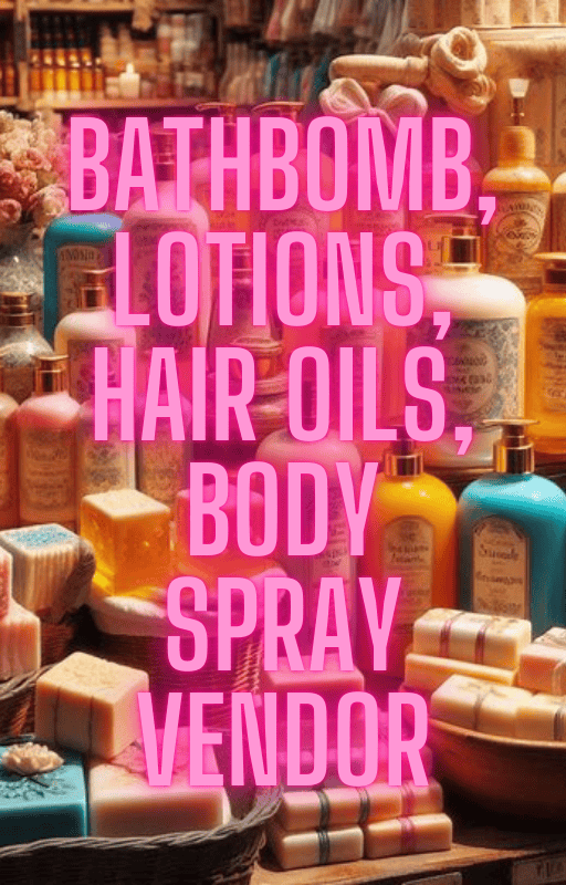 Bath & body vendor list