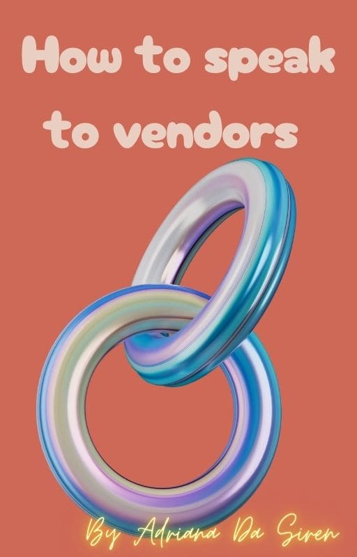 How to speak to vendors free download